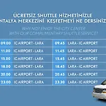 Hotell Ic Airport Antalya